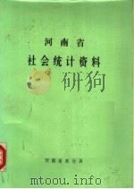 河南省社会统计资料（1986 PDF版）