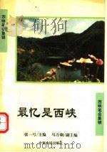 最忆是西峡 文学创作西峡笔会集锦 1994 PDF电子版封面 7805386471 张一弓主编