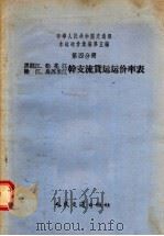 中华人民共和国交通部水运运价汇编  第5编  第4分册  黑龙江  松花江  嫩江  乌苏里江干支流货运运价率表（1956 PDF版）