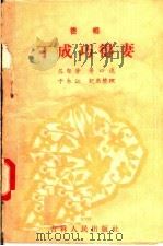 丁成巧得妻 书帽 1957 PDF电子版封面 T10091·67 苏聚芳,于永江等编