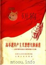 高举起共产主义思想红旗前进:上海市青年社会主义建设积极分子介绍 1958 PDF电子版封面 7074·228 共青团上海市委宣传部编