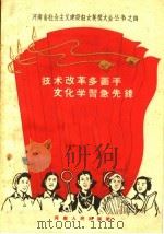技术改革多面手 文化学习急先锋 1958 PDF电子版封面 3105·116 河南省妇女联合会编