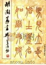 胡澍篆书册   1987  PDF电子版封面  8172·1788  胡澍书 