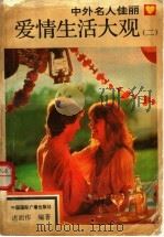 中外名人佳丽爱情生活大观 2 1994 PDF电子版封面 7507806472 述而作编著