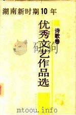 湖南新时期十年优秀文艺作品选散文报告  诗歌卷（1990 PDF版）