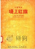 小型歌剧 堤上红旗 1957 PDF电子版封面 T10105·92 河南文艺编辑部编