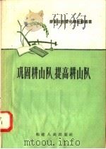 巩固耕山队 提高耕山队 1958 PDF电子版封面 T4104·67 中国福建省委农村工作部编