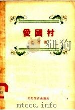 爱国村 1955 PDF电子版封面 苗得雨著