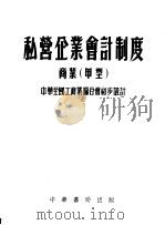 私营企业会计制度商业  甲型（1954 PDF版）