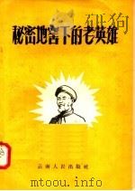 秘密地窖下的老英雄 1958 PDF电子版封面 10116·148 (越南)裴德爱等著;维真译