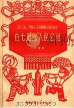在七里营人民公社 1959 PDF电子版封面 R10056·194 孔祥贵著