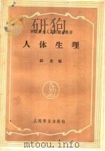 人体生理（1959 PDF版）