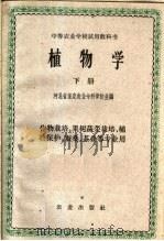 中等农业学校试用教科书  植物学  下（1961 PDF版）