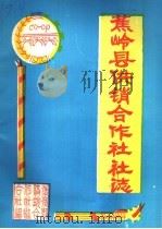 蕉岭县供销合作社社志（1989 PDF版）