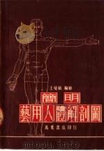 简明艺用人体解剖图 第4版 1953 PDF电子版封面 王曼硕编绘