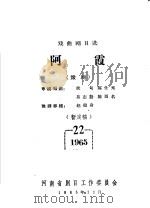 戏曲剧目选  阿霞  豫剧（ PDF版）