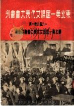 东北第一届妇女代表大会会刊 1949 PDF电子版封面 东北第一届妇女代表大会宣委会编