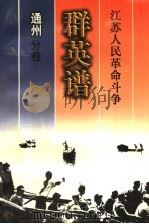 江苏人民革命斗争群英谱  通州分卷（1999 PDF版）
