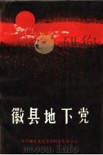徽县地下党（1989 PDF版）