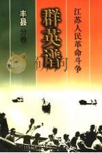 江苏人民革命斗争群英谱 丰县分卷 1999 PDF电子版封面 7214024853 丰县分卷编辑委员会编著