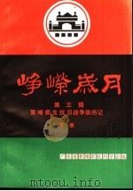 峥嵘岁月 第3辑 黄埔师生抗日战争亲历记 下 1997 PDF电子版封面 广东省黄埔军校同学会编