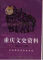 重庆文史资料 第44辑 1996.01 PDF电子版封面 7562115338 中国人民政治协商会议重庆市委员会文史资料委员会编