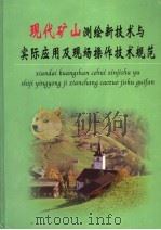 现代矿山测绘新技术与实际应用及现场操作技术规范  第2册（ PDF版）