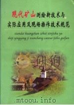 现代矿山测绘新技术与实际应用及现场操作技术规范  第4册（ PDF版）