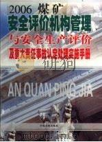 安全评价机构管理与安全生产评价及重大责任事故认定处理实施手册  第1卷（ PDF版）