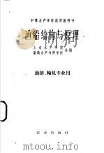 渔船结构与原理 1961 PDF电子版封面 15144·224 山东水产学院,集美水产专科学校合编