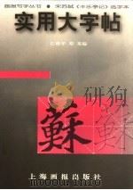 实用大字帖·宋苏轼《丰乐亭记》选字本（1998 PDF版）