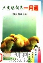 三黄鸡饲养一月通 1999 PDF电子版封面 7810661272 李蕴玉,李佩国主编
