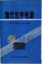 现代化学电源 1991 PDF电子版封面 7810280317 周系维等编著
