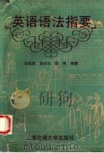 英语语法指要 1995 PDF电子版封面 7313013981 田桂荣等编著