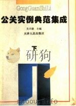 公关实例典范集成 下 1995 PDF电子版封面 7201023152 关立勋主编