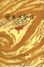 磐石游击队（1984 PDF版）