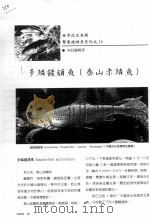 多鳞鏟颔鱼 泰山赤鳞鱼 PDF电子版封面
