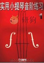 实用小提琴音阶练习 第1册 1979 PDF电子版封面 9787805532776 陈又新编著