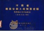 河南省建筑安装工程预算定额  郑州地区单位估价表  其他安装工程（ PDF版）