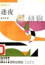 迷夜 1992 PDF电子版封面 7805762937 金宇澄著
