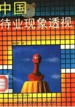 中国待业现象透视 1992 PDF电子版封面 7216009517 谢耕耘著