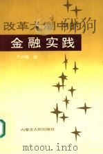 改革大潮中的金融实践 1992 PDF电子版封面 7204017080 于兴隆著