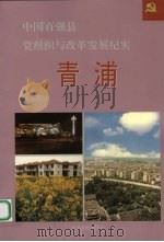 中国百强县党组织与改革发展纪实 青浦分册 1994 PDF电子版封面 7800980707 陈士杰册主编