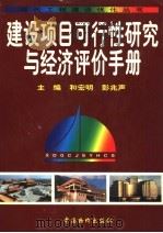 建设项目可行性研究与经济评价手册 1998 PDF电子版封面 7800708241 和宏明,彭兆声主编