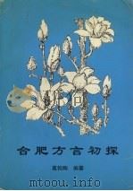 合肥方言初探（ PDF版）