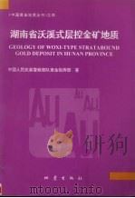 湖南省沃溪式层控金矿地质（1996 PDF版）