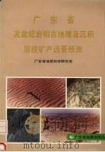 广东省泥盆纪岩相古地理及沉积、层控矿产远景预测 1991 PDF电子版封面 7805220875 广东省地质科学研究所编