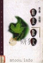 精美散文  青春·温情卷（1998 PDF版）