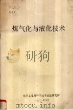 煤气化与液化技术 1981 PDF电子版封面 化学工业部科学技术情报研究所编