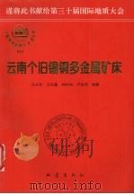 云南个旧锡铜多金属矿床（1996 PDF版）